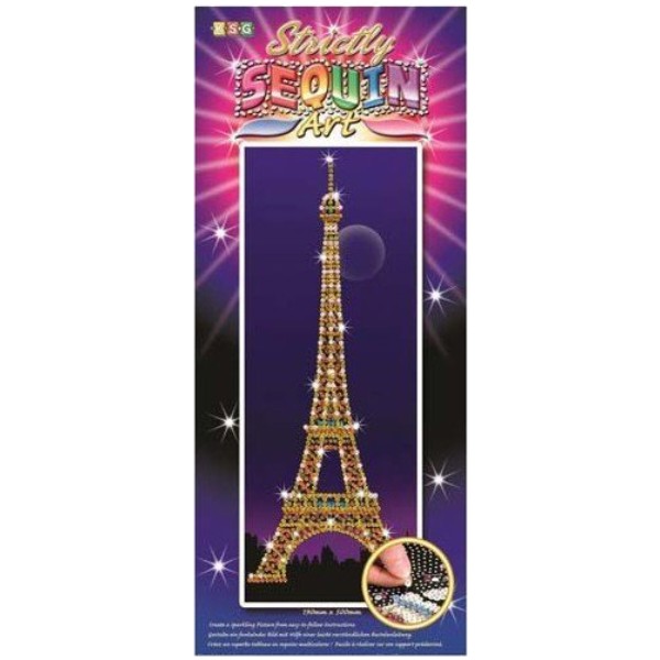 Фото - Набор для творчества из пайеток Sequin Art Strictly Эйфелева башня 16х49см (SA1405)