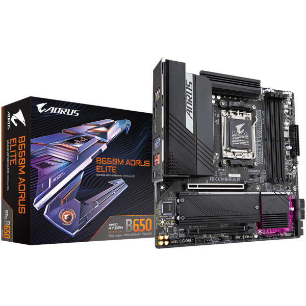 Фото - Материнська плата Gigabyte B650M AORUS ELITE DDR5