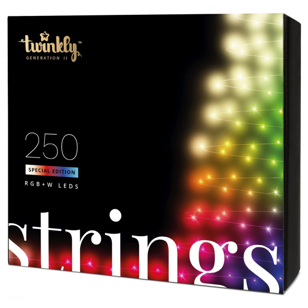 Фото - Гірлянда лінійна Twinkly Smart LED Strings RGBW 250, BT + WiFi, Gen II, IP44, прозорий (TWS250SPP-TEU) Фото - Гірлянда лінійна Twinkly Smart LED Strings RGBW 250, BT + WiFi, Gen II, IP44, прозорий (TWS250SPP-TEU)