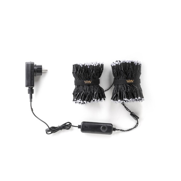 Фото - Гирлянда линейная Twinkly Smart LED Strings RGB 600, BT+WiFi, Gen II, IP44, черный (TWS600STP-BEU)