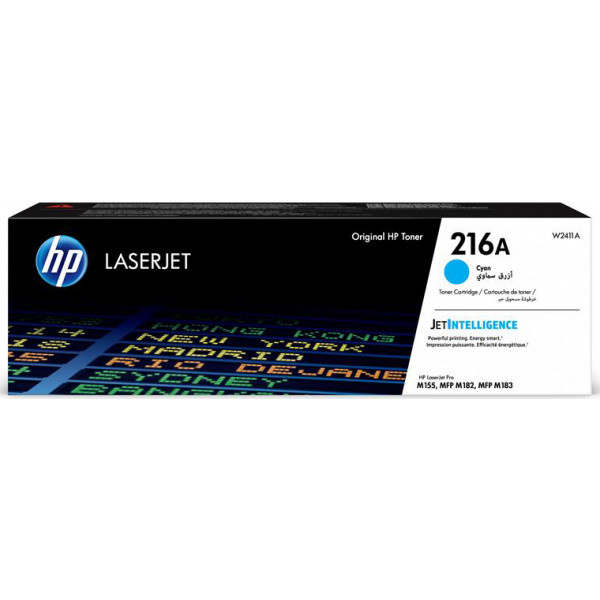 Фото - Картридж для кольорових лазерних принтерів HP CLJ  216A Cyan 850ст (W2411A)