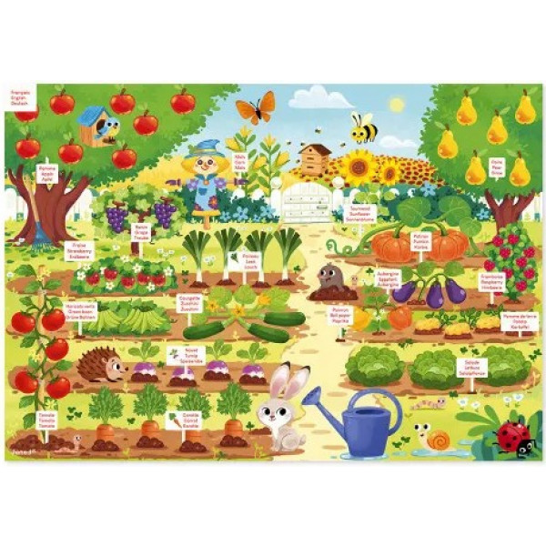 Фото - Пазли (3-4 роки) Janod Сад (J05463)