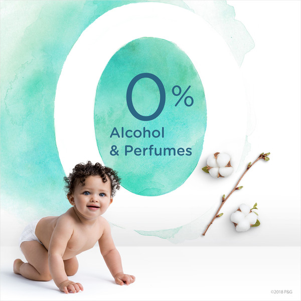 Фото - Серветки вологі для дітей Pampers Aqua Pure 96 шт. (8001090603357)