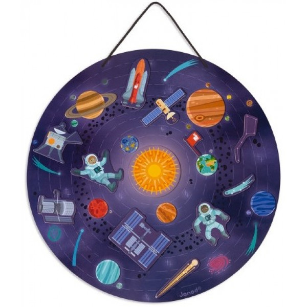 Фото - Пазли (5-7 років) Janod Сонячна Система (J05462)
