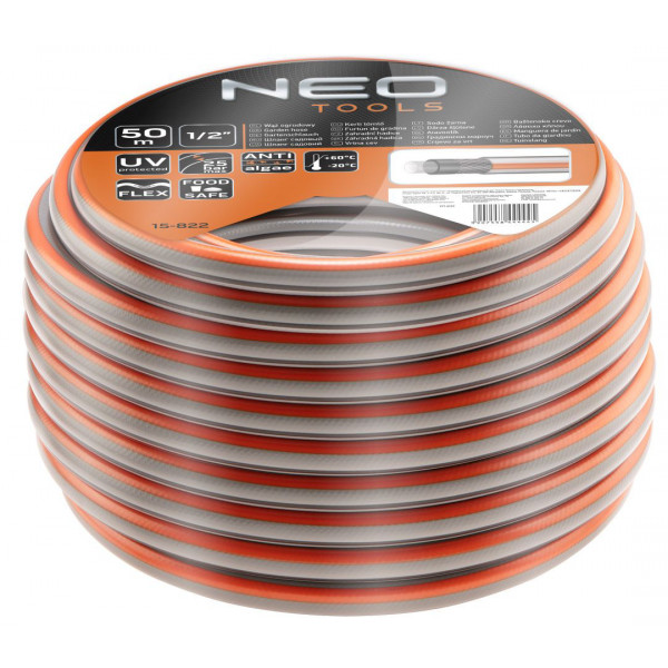 Фото - Шланг поливочний Neo Tools Optima 1/2'' (15-822)