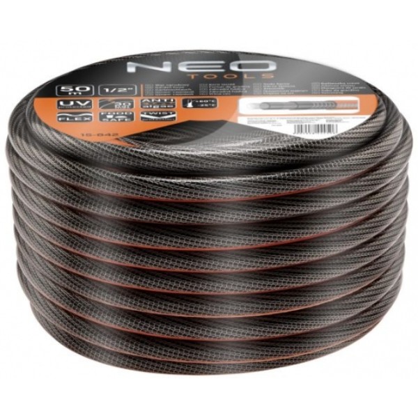 Фото - Шланг поливочний Neo Tools Professional 1/2'' (15-842)