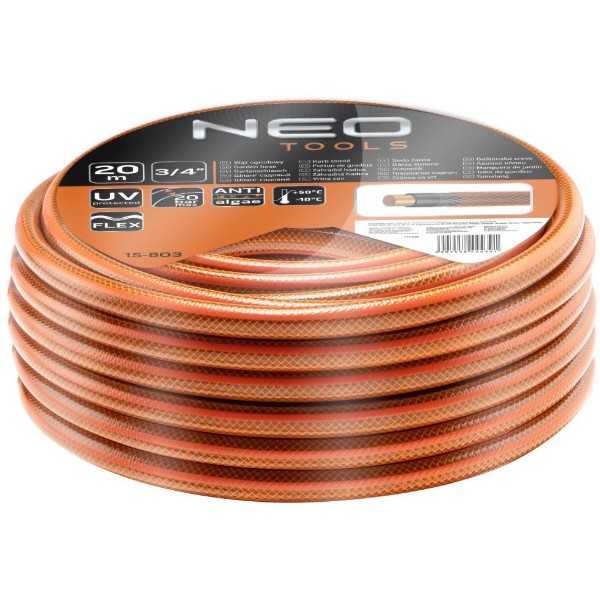 Фото - Шланг поливочний Neo Tools Economic 3/4'' (15-803)