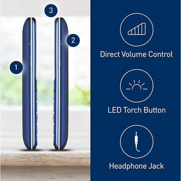 Фото - Мобильный телефон Panasonic KX-TU155EXCN Blue