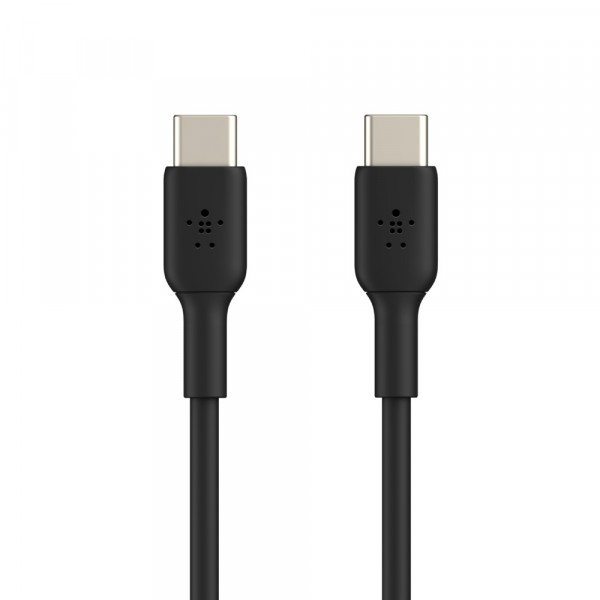 Фото - Кабель синхронізації даних Belkin USB-С-USB-С 1m Black (CAB003BT1MBK)
