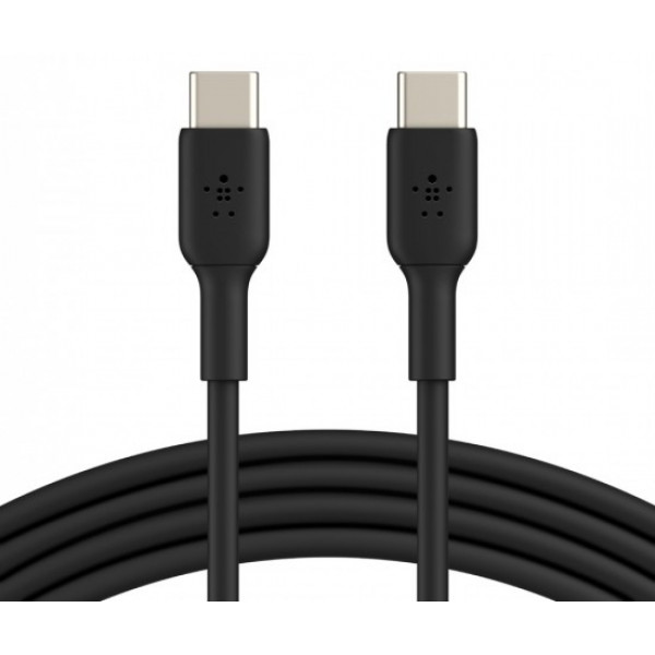 Фото - Кабель синхронізації даних Belkin USB-С-USB-С 1m Black (CAB003BT1MBK)