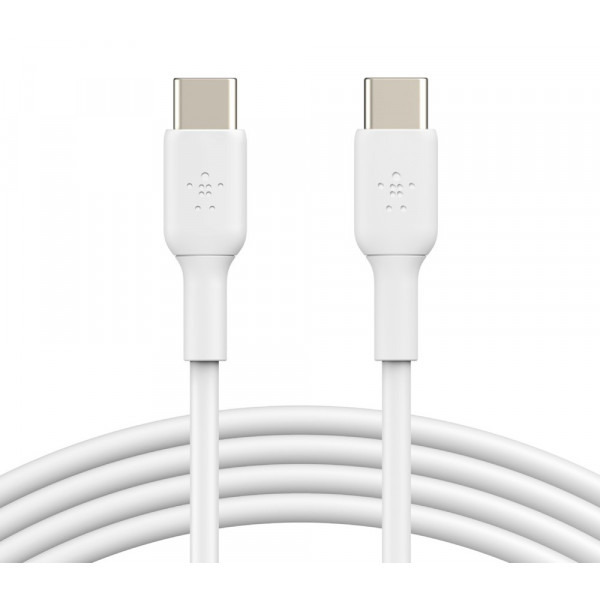 Фото - Кабель синхронізації даних Belkin USB-С-USB-С 1m White (CAB003BT1MWH) Фото - Кабель синхронізації даних Belkin USB-С-USB-С 1m White (CAB003BT1MWH)
