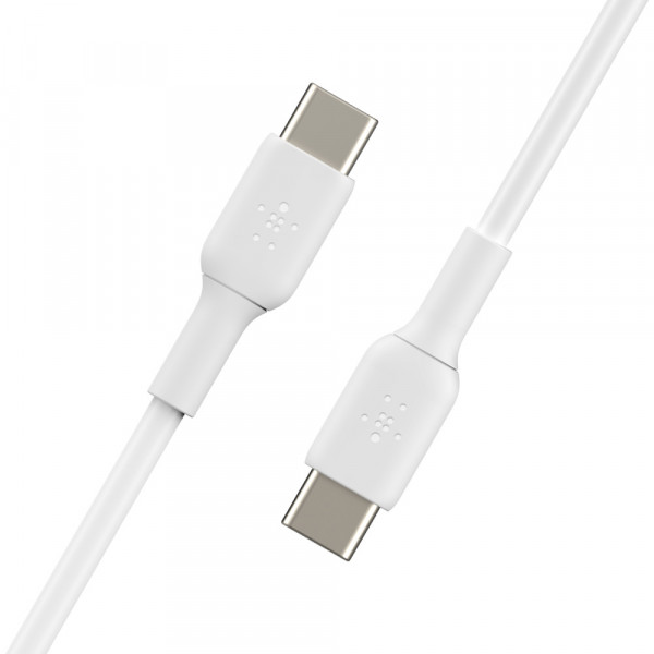 Фото - Кабель синхронізації даних Belkin USB-С-USB-С 1m White (CAB003BT1MWH)