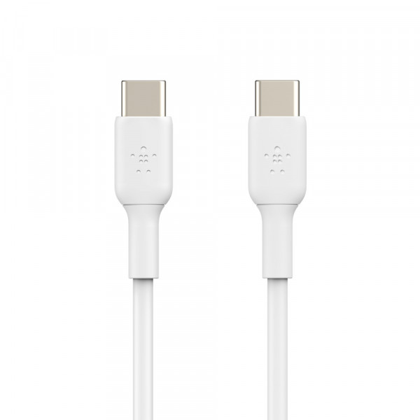 Фото - Кабель синхронізації даних Belkin USB-С-USB-С 1m White (CAB003BT1MWH)