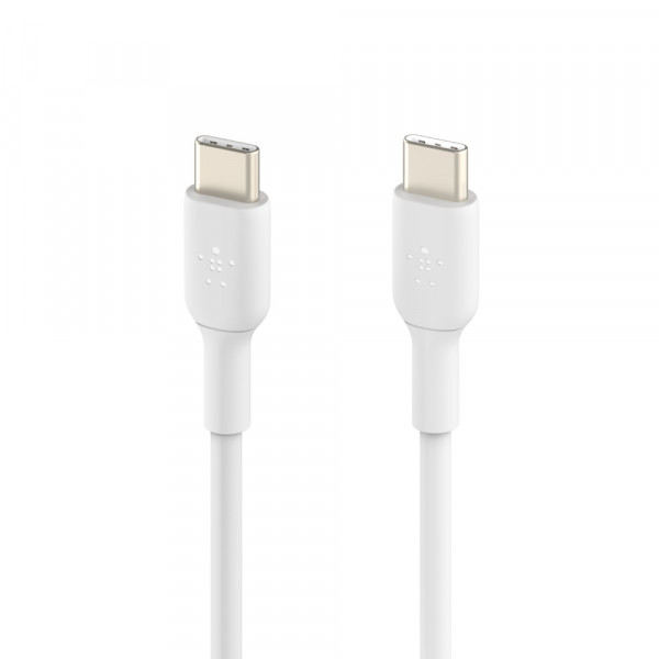 Фото - Кабель синхронізації даних Belkin USB-С-USB-С 1m White (CAB003BT1MWH)