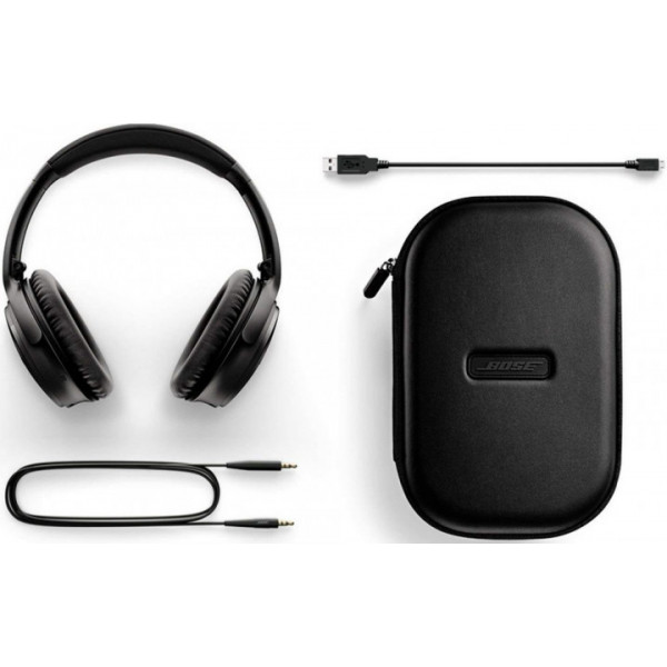 Фото - Навушники повнорозмірні бездротові Bose QuietComfort 35 Wireless Headphones II Black (789564-0010)