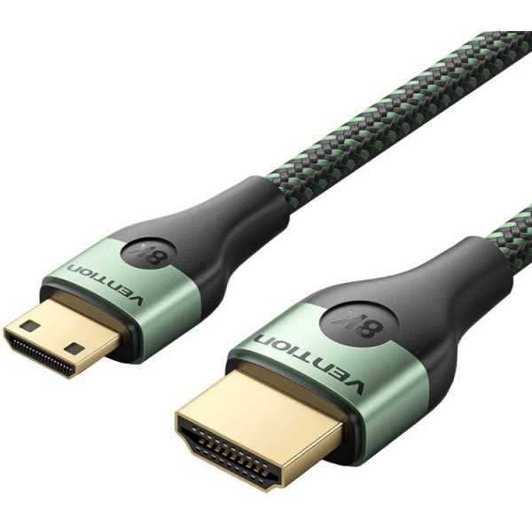 Фото - Кабель HDMI Vention HDMI M - Mini M 2.0m V2.1 (AGJGH)
