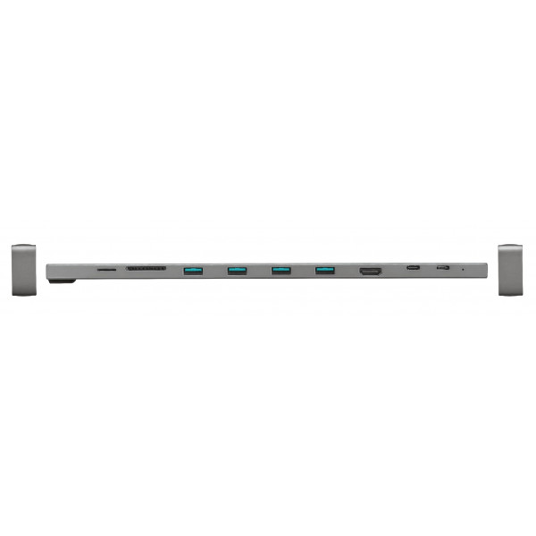 Фото - Хаб USB Trust Dalyx Aluminium 10-in-1 USB-C Multi-port Dock (23417)