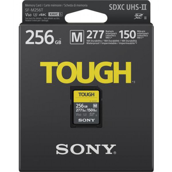 Фото - Карта пам'яті Sony 256GB SDXC C10 UHS-II U3 V60 R277 (SFM256T.SYM)