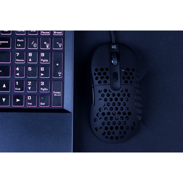 Фото - Миша дротова ігрова Dream Machines DM6 HOLEY USB Black