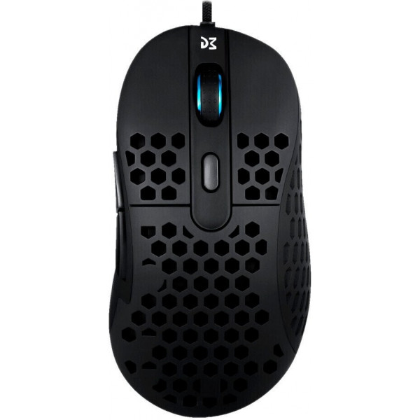 Фото - Миша дротова ігрова Dream Machines DM6 HOLEY USB Black