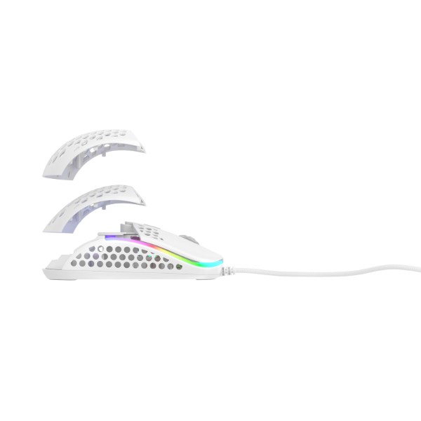 Фото - Мышь проводная игровая Xtrfy M42 RGB White (XG-M42-RGB-WHITE)