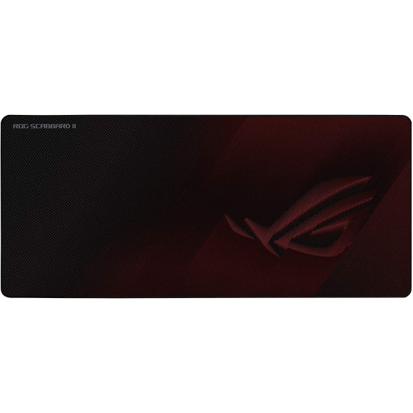 Фото - Килимок для миші ігровий Asus Rog Scabbard II Black (90MP0210-BPUA00)