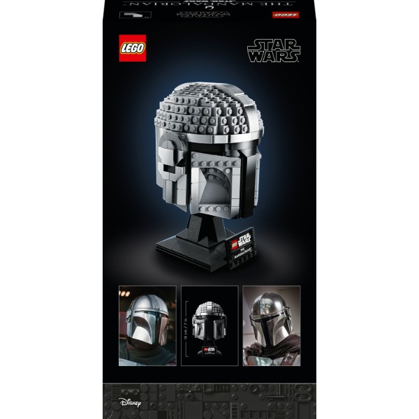Фото - Конструктор LEGO Star Wars Шолом Мандалоріанця (75328)