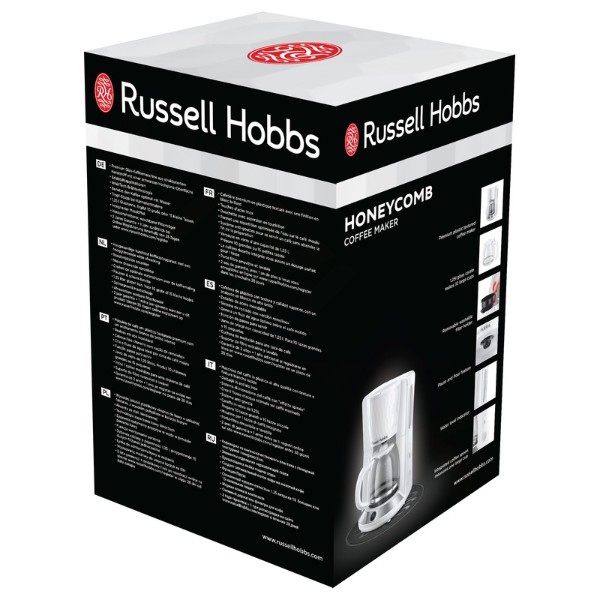 Фото - Кофеварка капельная Russell Hobbs 27010-56 Honeycomb White
