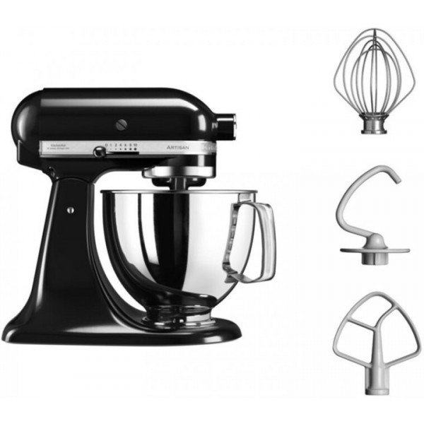 Фото - Планетарний міксер KitchenAid Artisan (5KSM125EOB) Фото - Планетарний міксер KitchenAid Artisan (5KSM125EOB)