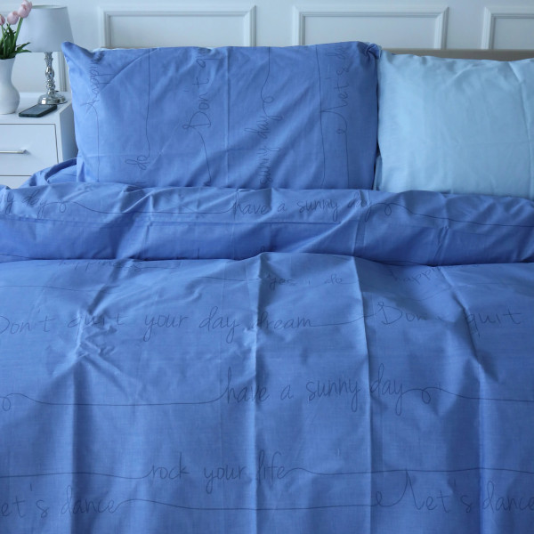 Фото - Комплект постільної білизни MirSon King Size 220х240 см Ranforce Elite 17-4745 Dreams (2200008931179)
