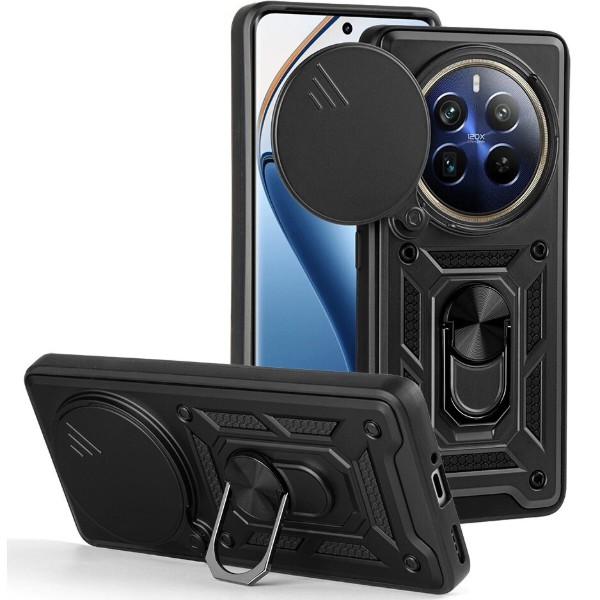 Фото - Чохол для смартфону BeCover Military for Realme 12 Pro 5G Black (712176)