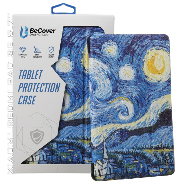 Фото - Чехол для планшета BeCover Smart Case for Xiaomi Redmi Pad SE 8.7'' Night (711915)