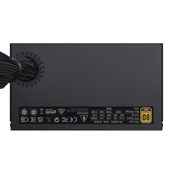 Фото - Блок живлення для ПК Gamemax GX-800