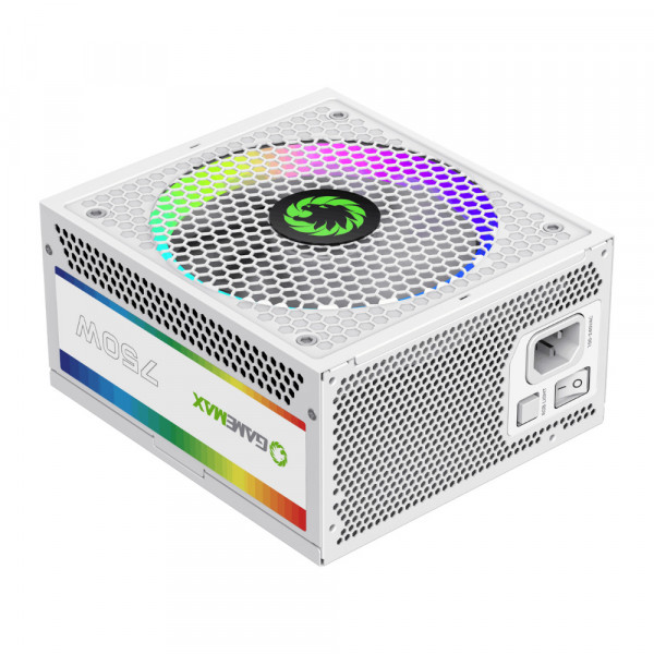 Фото - Блок живлення для ПК Gamemax RGB 750 PRO WH (ATX3.1PCIe5.1)