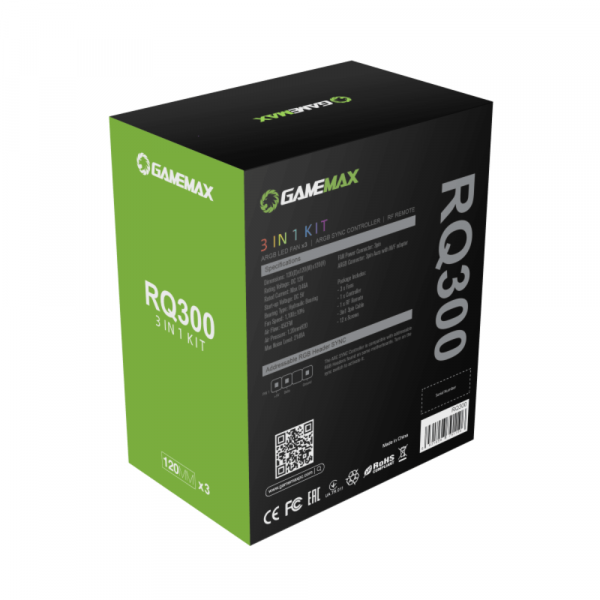 Фото - Корпусный вентилятор Gamemax RQ 300