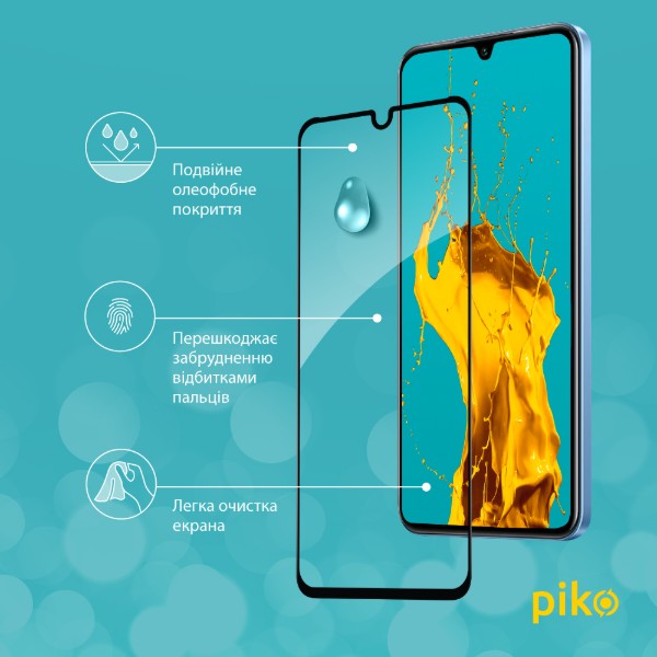 Фото - Защитное стекло для смартфона Piko Full Glue for Infinix Note 12 Pro Black (1283126546655)