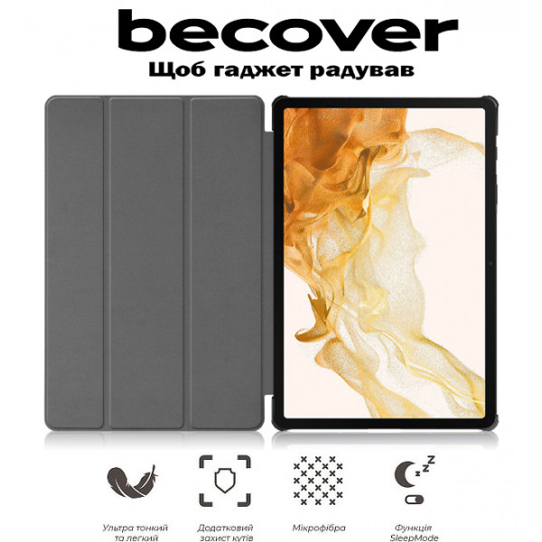 Фото - Чехол для планшета BeCover Smart Case for Samsung Galaxy Tab S10 Plus (SM-X820/SM-X826) 12.4" Rose Gold (712240)