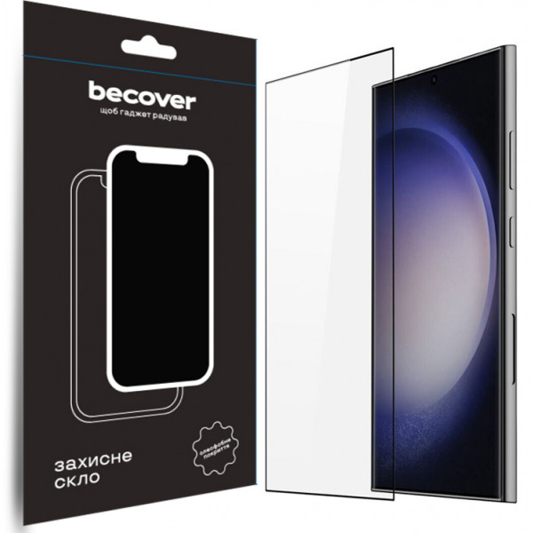 Фото - Захисне скло для смартфону BeCover Samsung Galaxy S24 Ultra SM-S928 Black (711318)