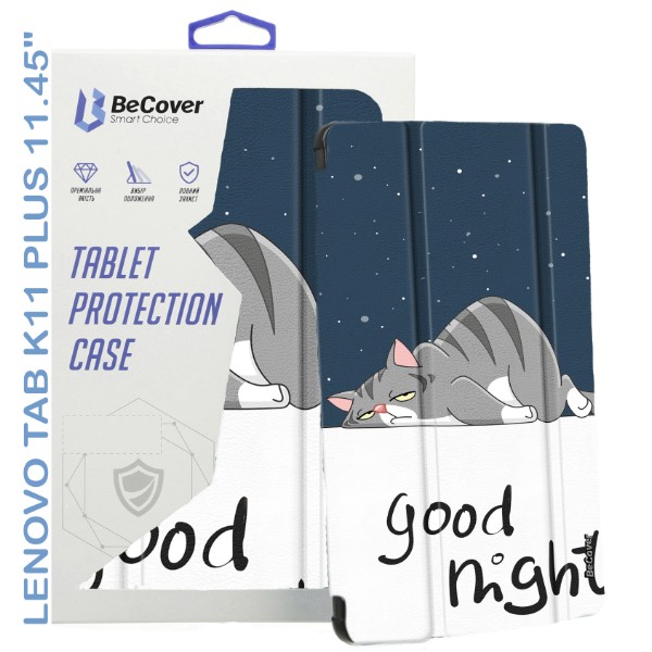 Фото - Чехол для планшета BeCover Smart Case for Lenovo Tab K11 Plus TB-352F 11.45" Good Night (711854)