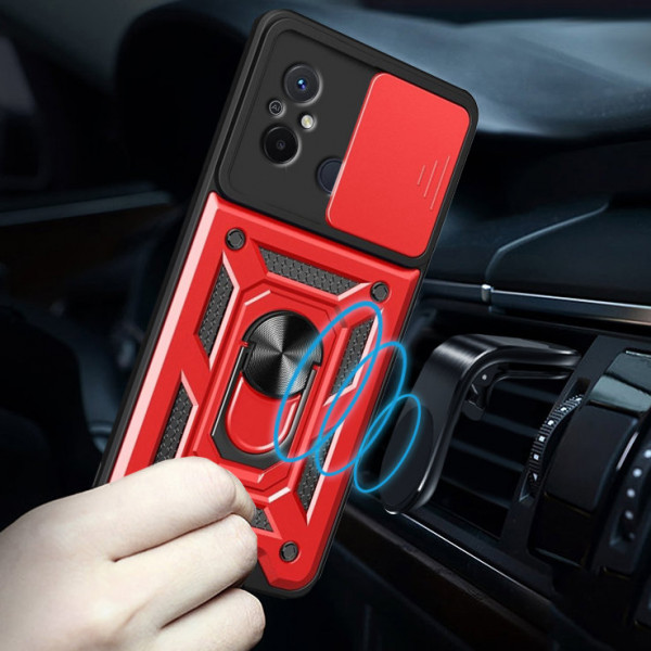 Фото - Чохол для смартфону BeCover Military for Xiaomi Redmi 12C Red (709168)