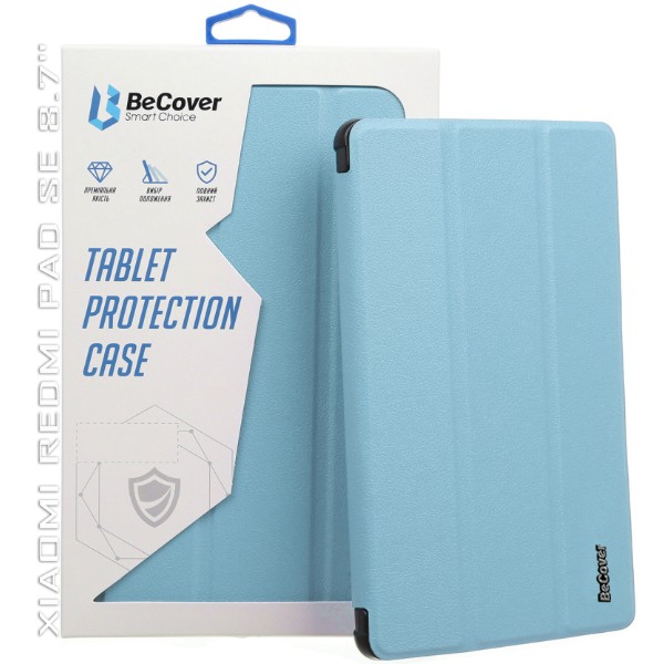 Фото - Чехол для планшета BeCover Smart Case for Xiaomi Redmi Pad SE 8.7'' Light Blue (711914)