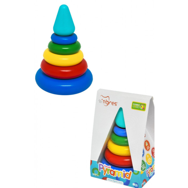 Фото - Пірамідка Tigres Пірамідка мала в коробці, (39816)