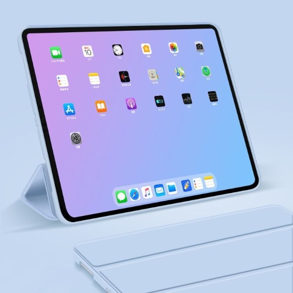 Фото - Чохол для планшета BeCover Tri Fold Soft TPU Silicone for Apple iPad Air 11" M4 2026 Light Blue (715239)