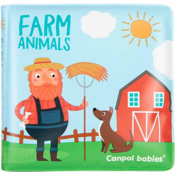 Фото - Книжка-игрушка Canpol babies FARM ANIMALS (2/083_farm)