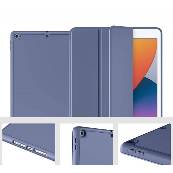 Фото - Чохол для планшету BeCover Tri Fold Soft TPU Silicone for Apple iPad Air 4 10.9 2020/2021 Purple (706873)