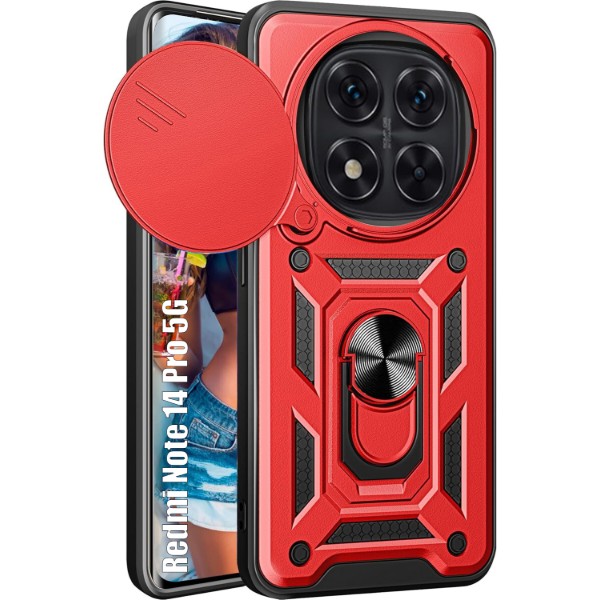 Фото - Чехол для смартфона BeCover Military for Xiaomi Redmi Note 14 Pro 5G Red (713096)