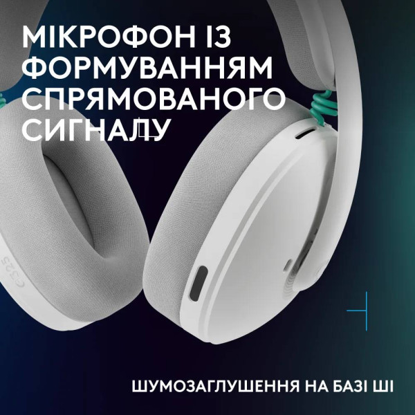 Фото - Гарнітура бездротова ігрова Logitech G325 LightSpeed White (981-001531)