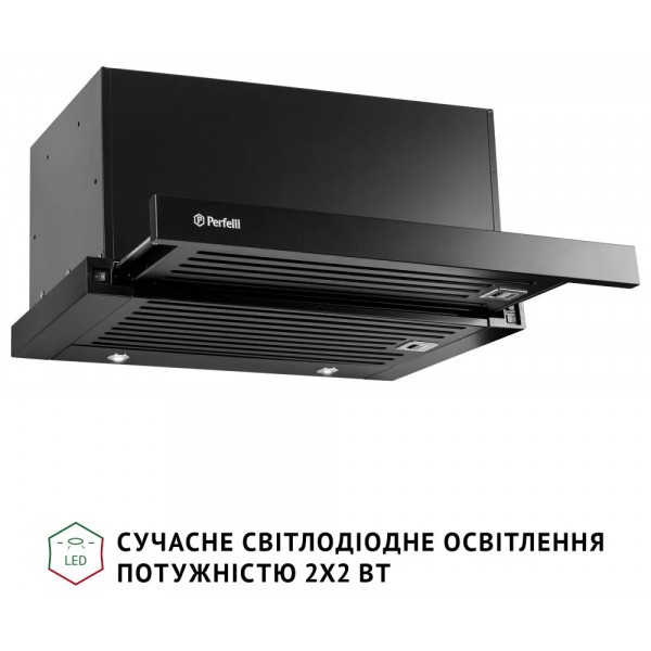 Фото - Вытяжка встраиваемая Perfelli ISEO 6PMF NERO