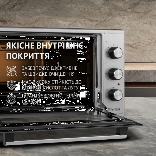 Фото - Печь электрическая Perfelli SIERRA 48 GREY