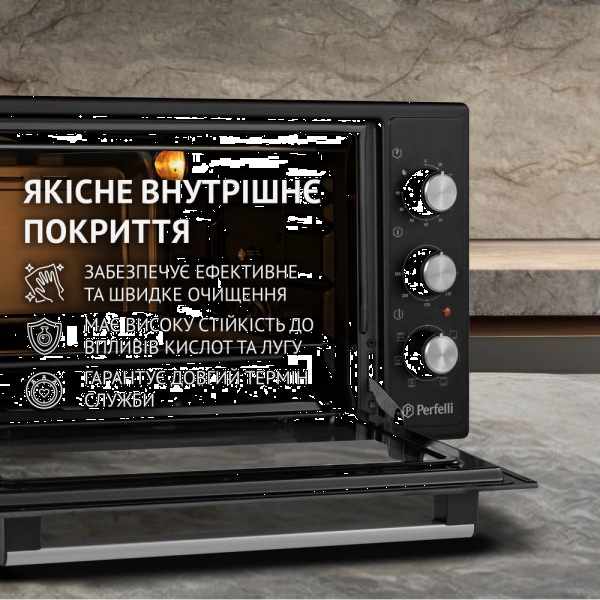 Фото - Печь электрическая Perfelli SIERRA 48 BLACK
